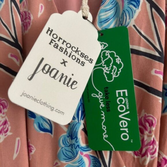 Joanie x Horrockses Dress in Harlow Iris Print - Picture 6 of 9